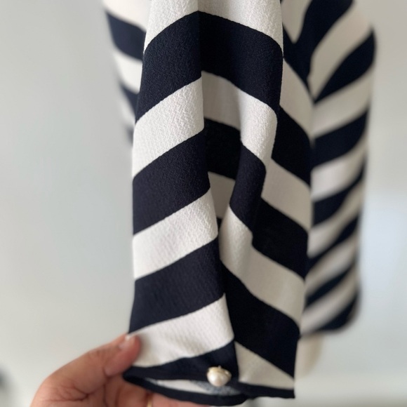 Zara Striped Tee - Picture 4 of 12